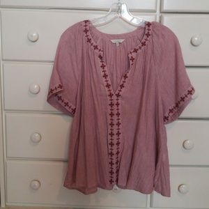 Flowy Lucky brand peasant top!